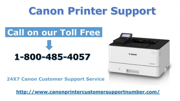 Canon Printer Support Number 18004854057