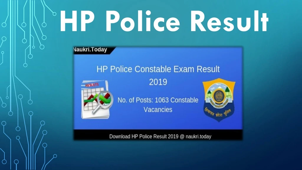 hp police result