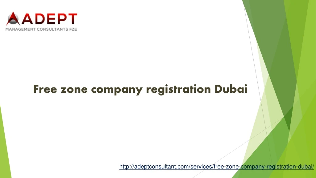 free zone company registration dubai
