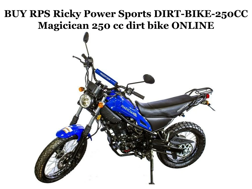 buy rps ricky power sports dirt bike 250cc