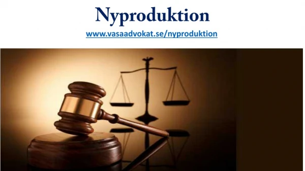 nyproduktion