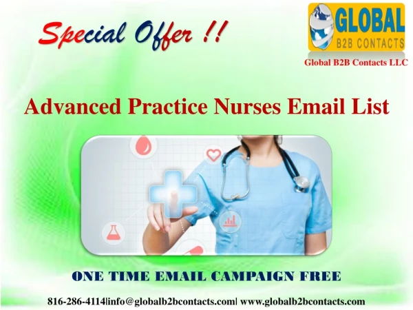 Advanced Practice Nurses Email List
