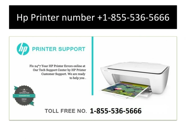 Hp Printer Contact Number 1-855-536-5666