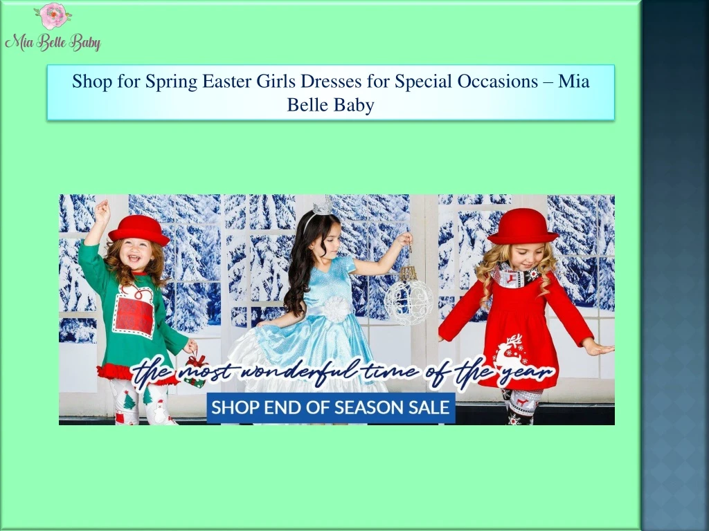 shop for spring easter girls dresses for special