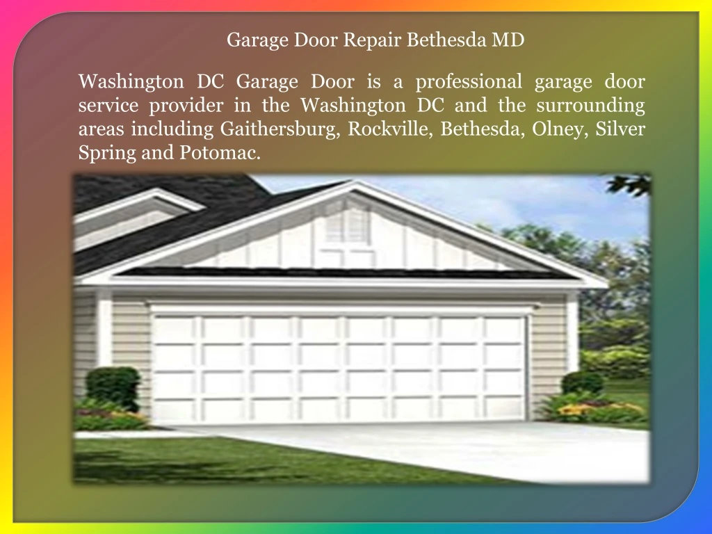 garage door repair bethesda md