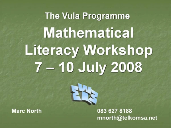 The Vula Programme