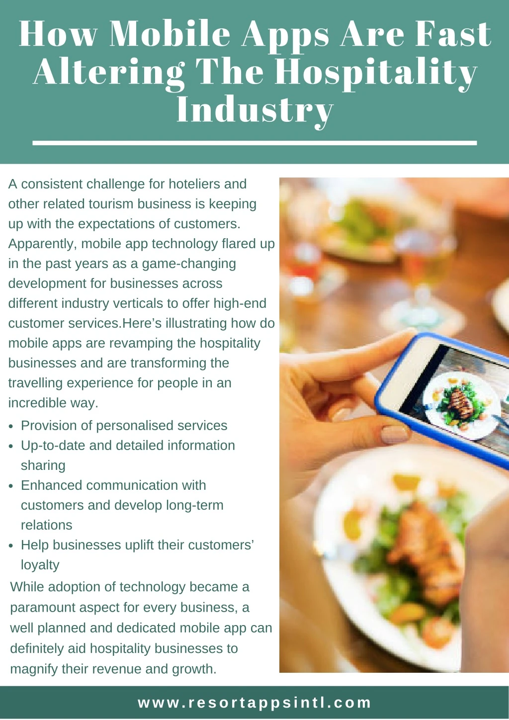 how mobile apps are fast altering the hospitality