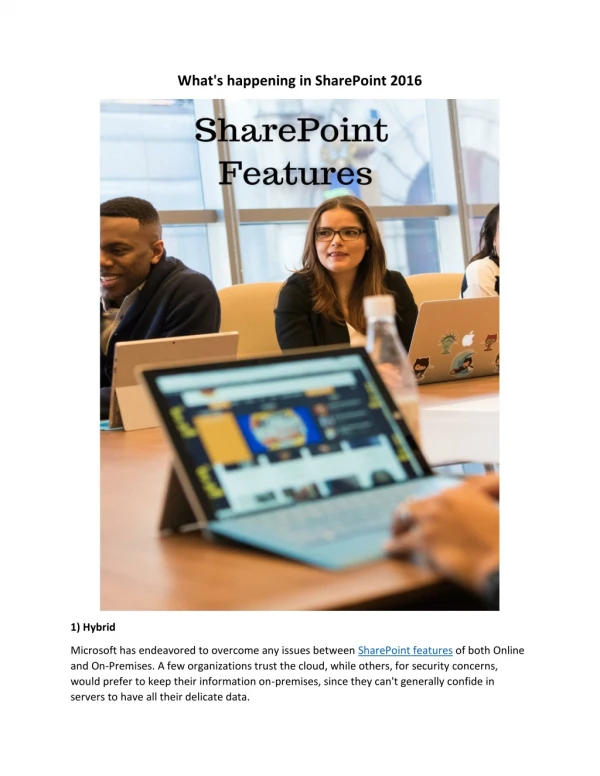SharePoint Features