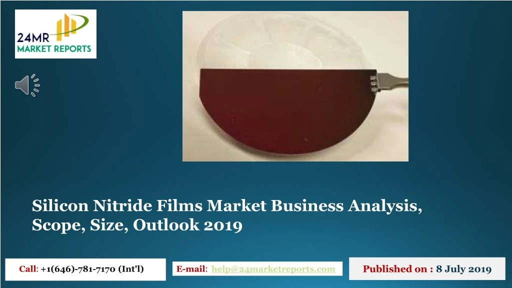 silicon nitride films market business analysis