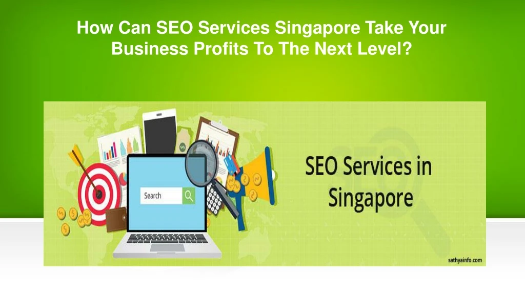 how can seo services singapore take your business profits to the next level