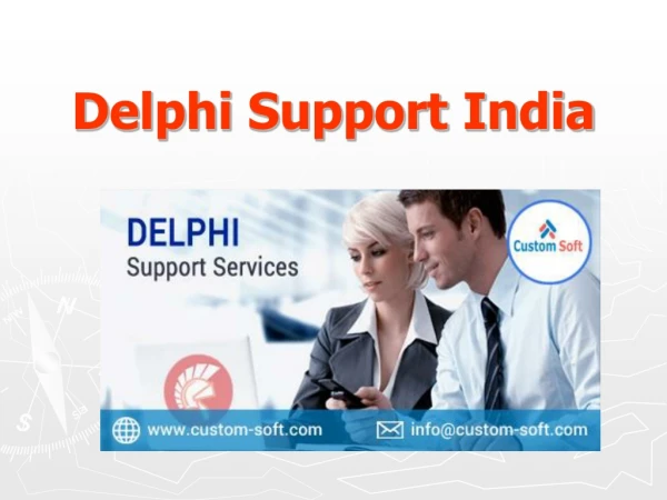 Delphi Support Service in India by CustomSoft