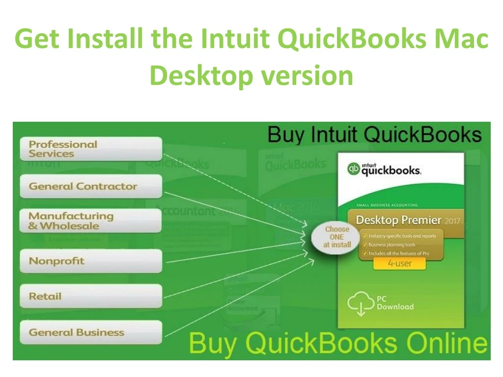 get install the intuit quickbooks mac desktop