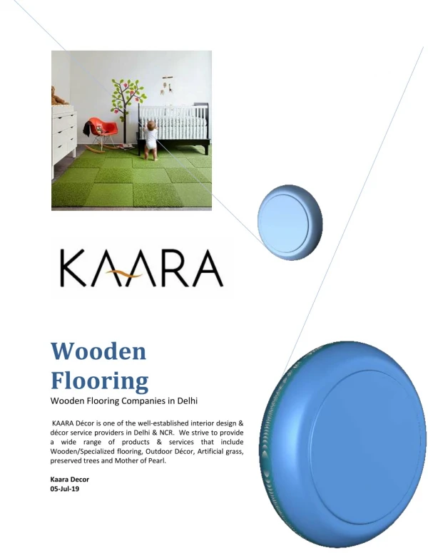 Solid Wooden flooring in India