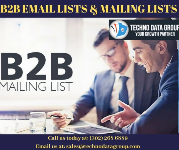 B2B email list | B2B Mailing Lists | B2B Email Marketing IN USA
