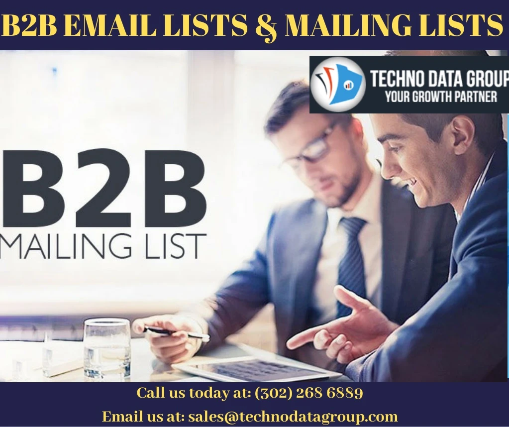 b2b email lists mailing lists