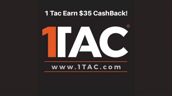 1 Tac Earn $35 CashBack! - Panda Cashback