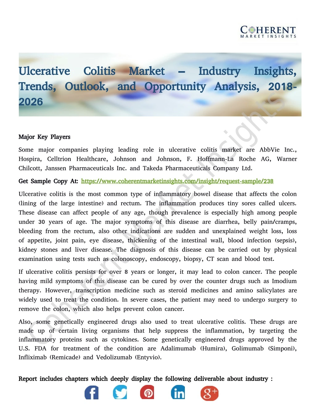 ulcerative colitis market industry insights