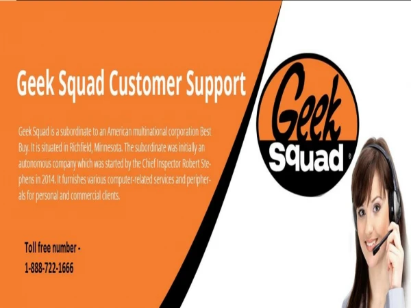 Geek Squad Tech Support