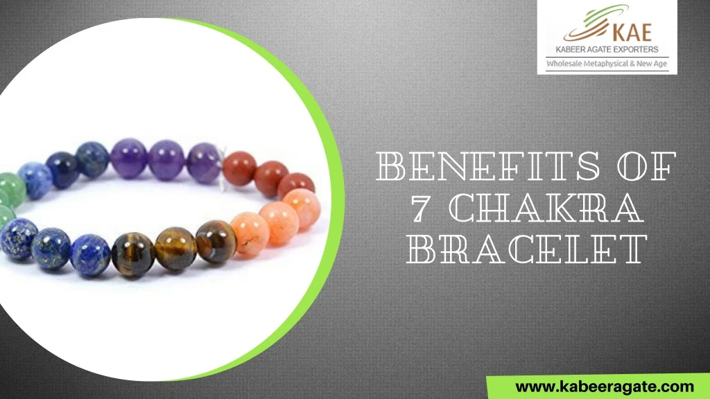 benefits of 7 chakra bracelet