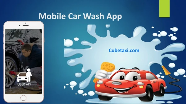 On Demand Mobile Car Wash App