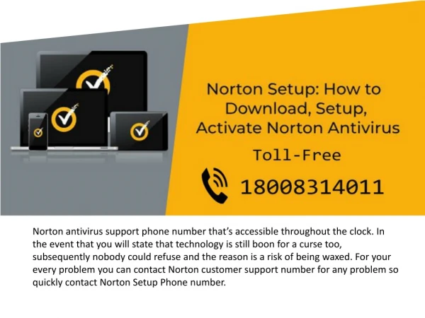Norton Installation Setup Toll-Free Phone Number 18008314011