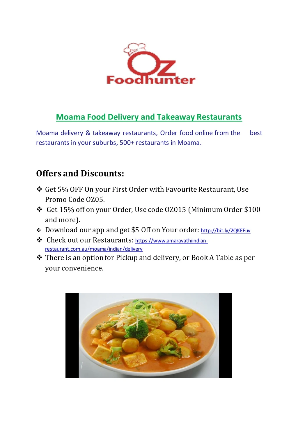 moama food delivery and takeaway restaurants