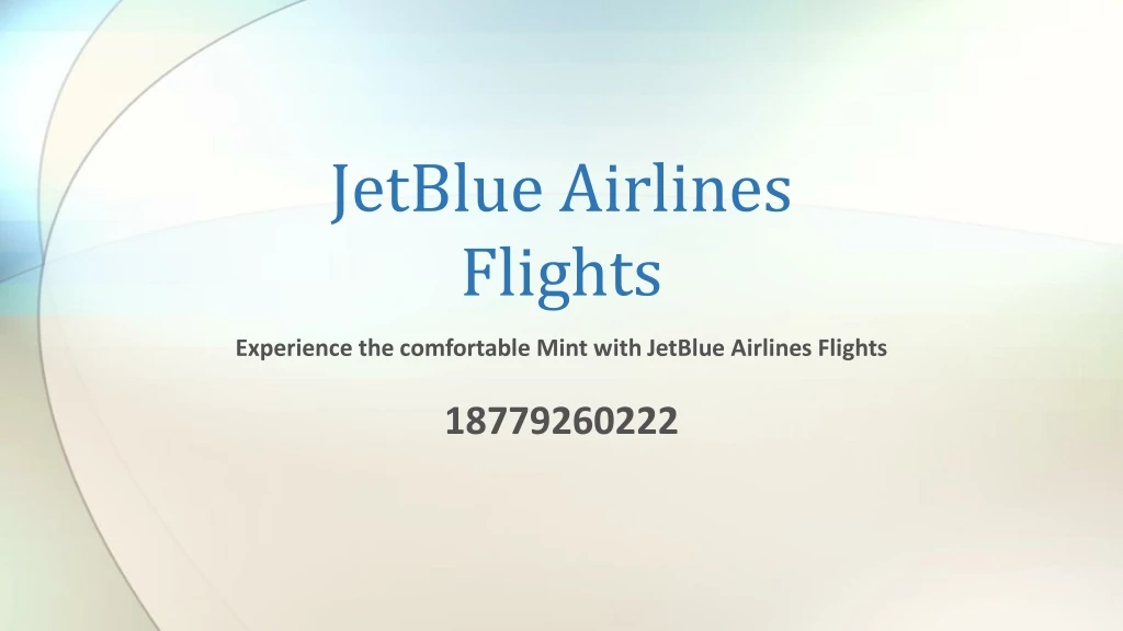 jetblue airlines flights
