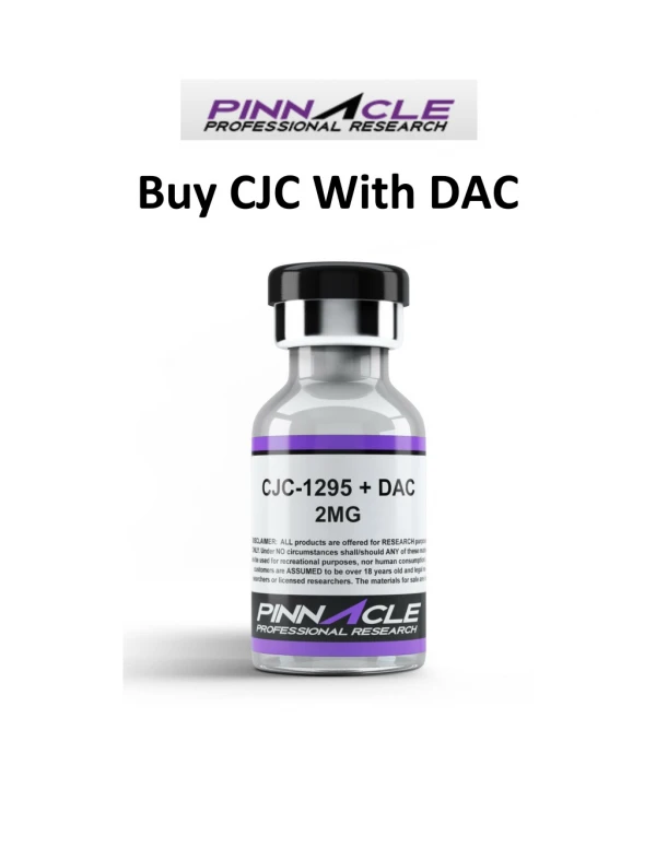 Buy CJC With DAC