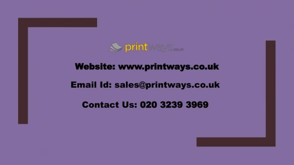 Business Card Printing Services in UK