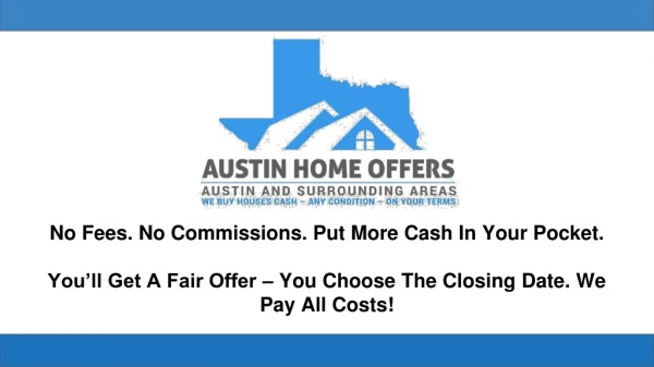 We Buy Houses Austin Tx - Austin Home Offers