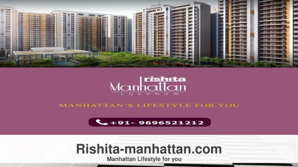 Rishita Manhattan-Luxury flats in Lucknow