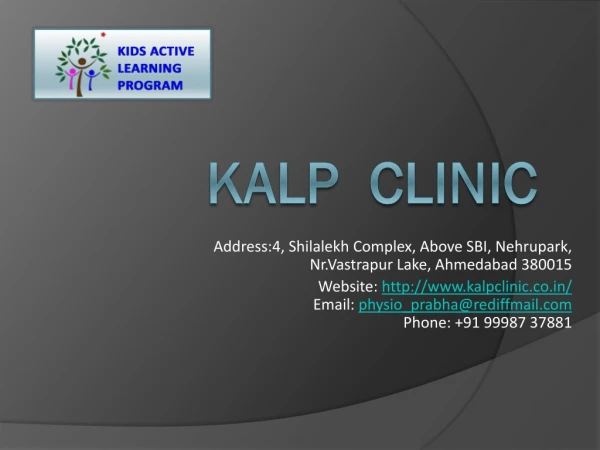 One-stop solution for the Therapy for Hyperactive children and Autism treatment in Ahmedabad