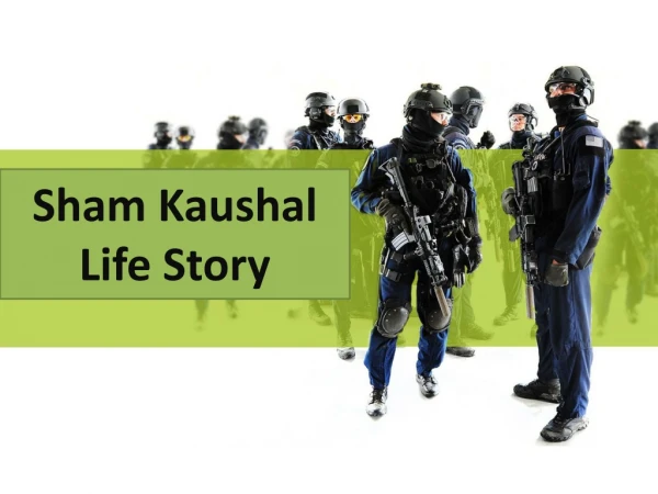 Sham Kaushal Is The Stunt Director Of The Bollywood Film Industry.