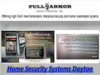 Home Security Systems Dayton - slide 1