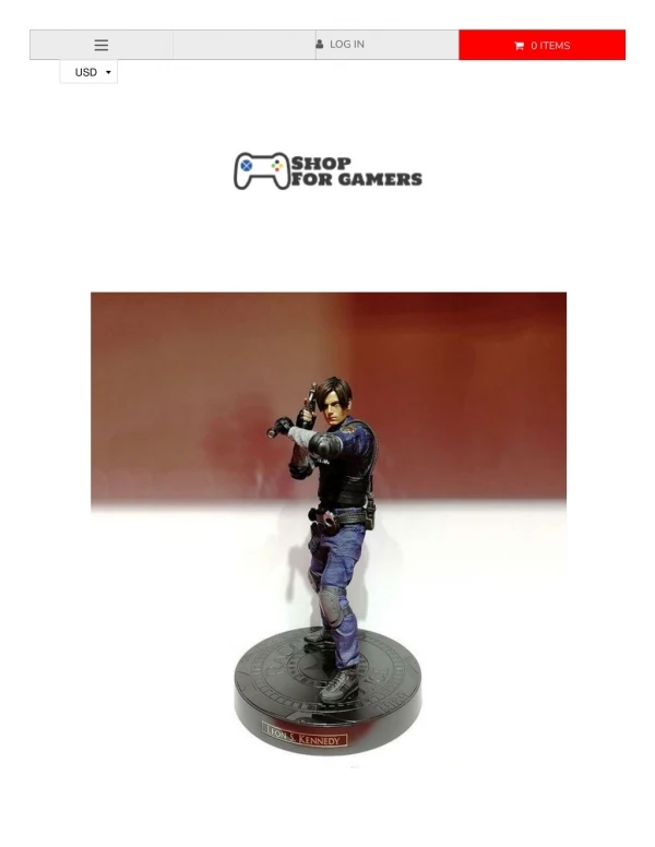 Resident Evil Leon Scott Model Action Figure