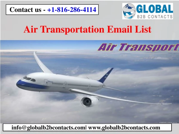 Air Transportation Email List