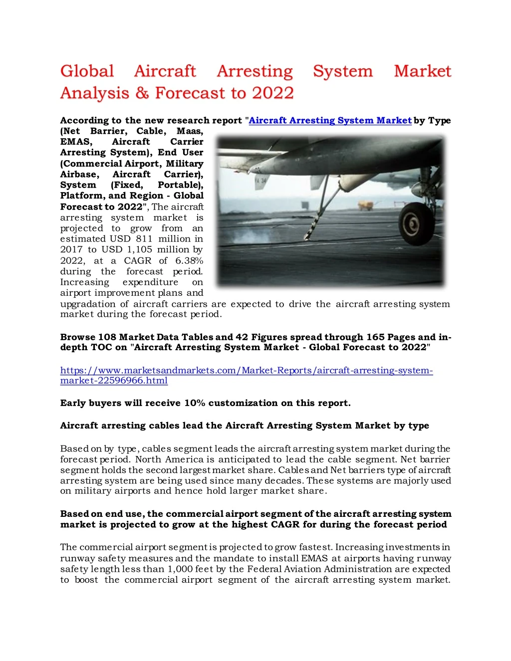 global aircraft analysis forecast to 2022