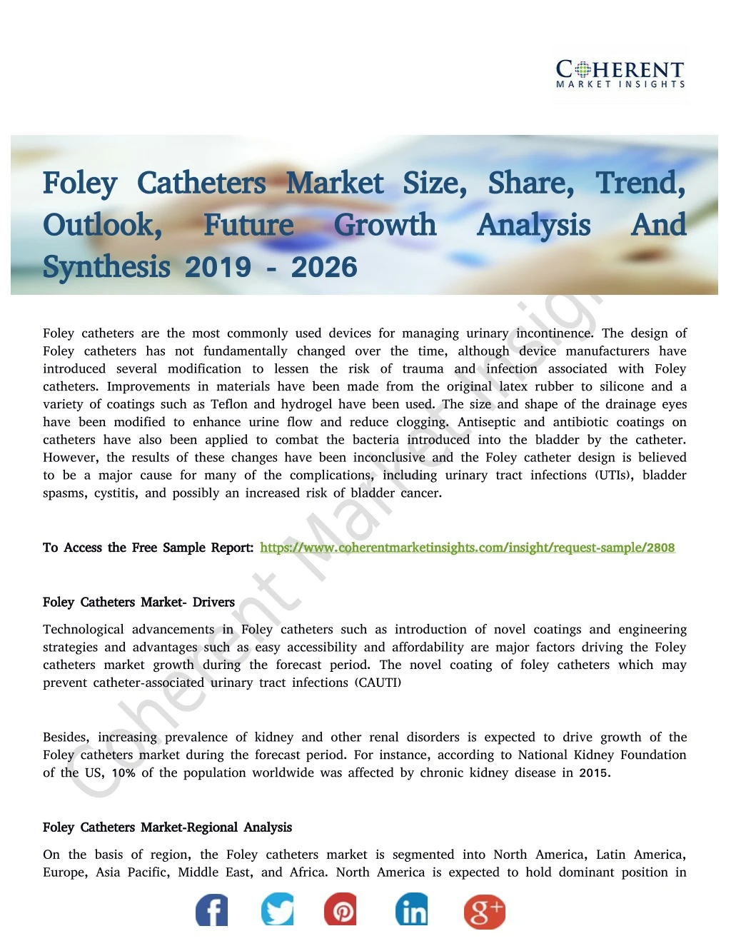 foley catheters foley catheters market size share