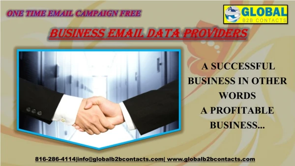 Business email data providers