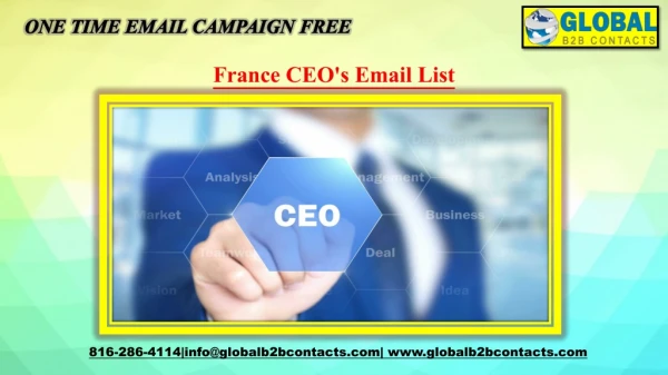 France CEO's Email List