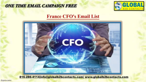 one time email campaign free