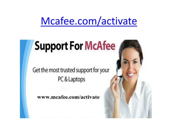 McAfee.com/Activate - McAfee Activate | www.mcafee.com/activate