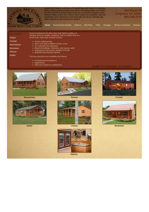 Log Homes in Ulster County
