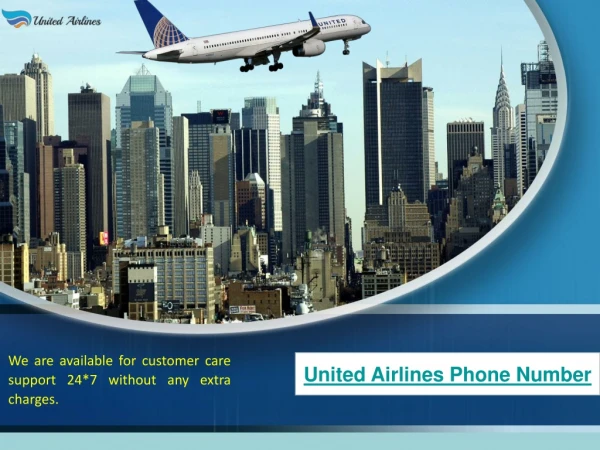 Call Us at United Airlines Phone Number and Get Resolve All Travel Issues