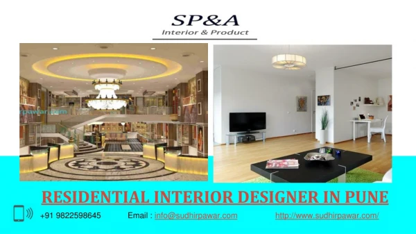 Residential Interior Designer In Pune - Sudhir Pawar