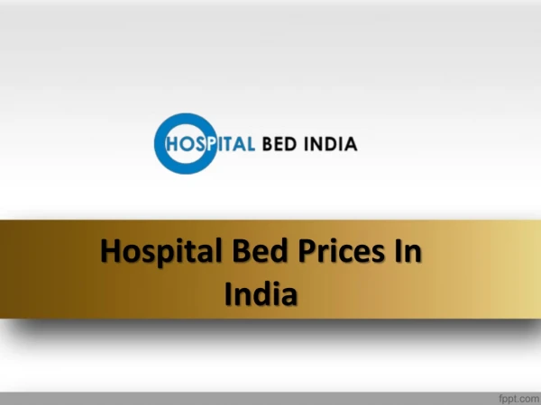 Hospital Bed Price in India, Hospital BedS Online - Hospitalbedindia