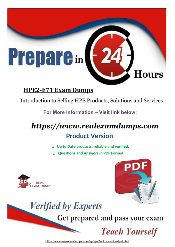 Valid HP HPE2-E71 Exam Study Material - HP HPE2-E71 Exam Dumps Question Answers