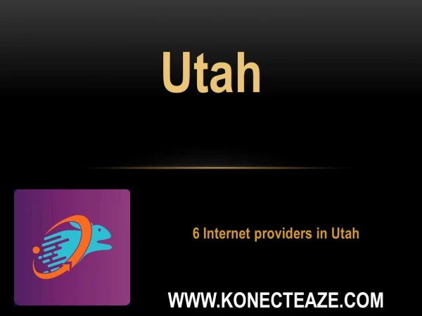 6 Internet providers in Utah