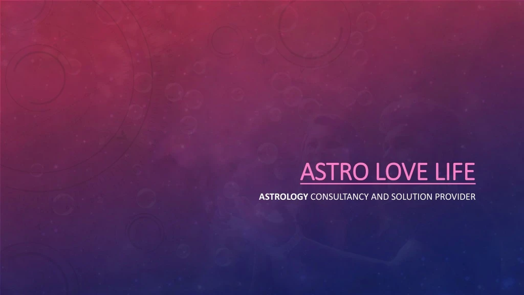 astro love life