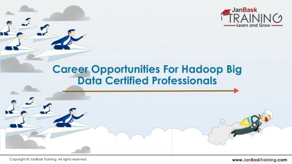 Career Opportunities For Hadoop Big Data Certified Individuals